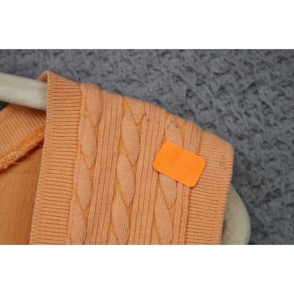 Lauren Ralph Lauren Orange Cable Knit Tank Top and Sweater Set-Size 3X - Picture 12 of 15